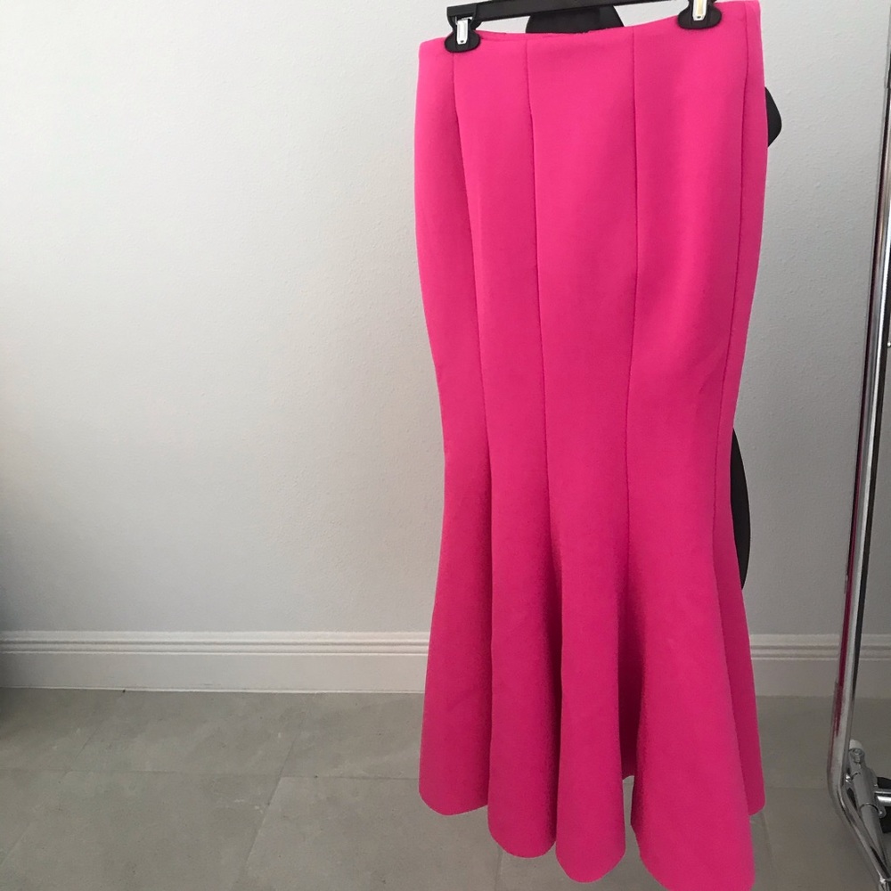 COPY - Skirt New Hot Hot hottie pink scuba fabric